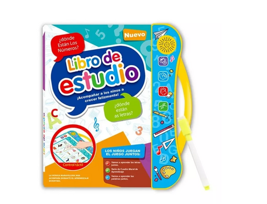 Libro de estudio con sonidos