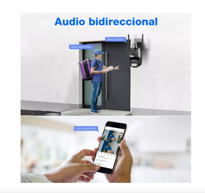 Cámara de seguridad IP WIFI