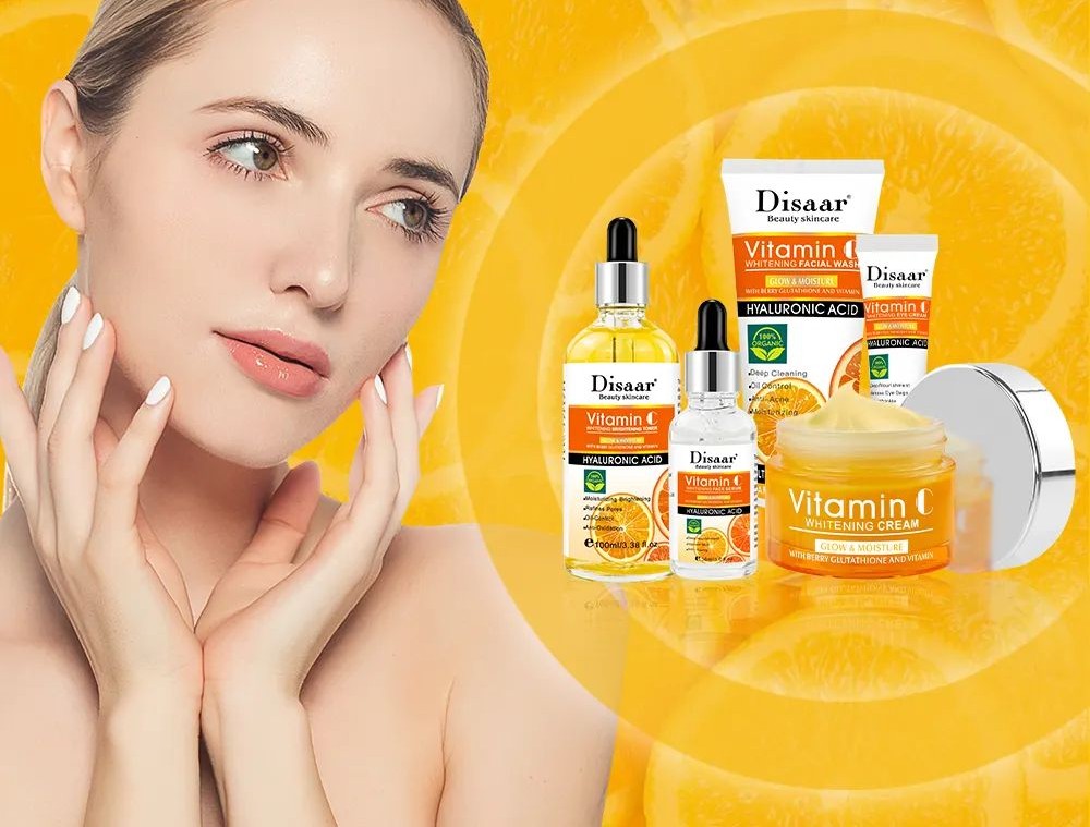 Set facial Vitamina C - 5 Piezas
